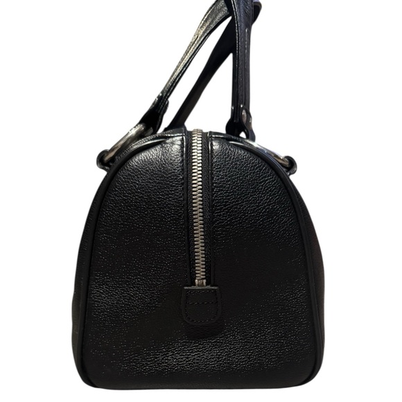 MCM Black Leather Satchel - Picture 4 of 10